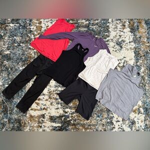 Nike, Old Navy, Athleta workout clothes